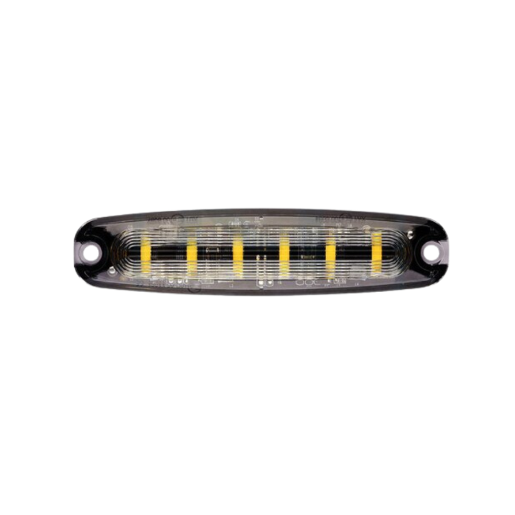 Lampa stroboskopowa 6 LED, niebieska, slim, 12-24V TT.155-6B.png