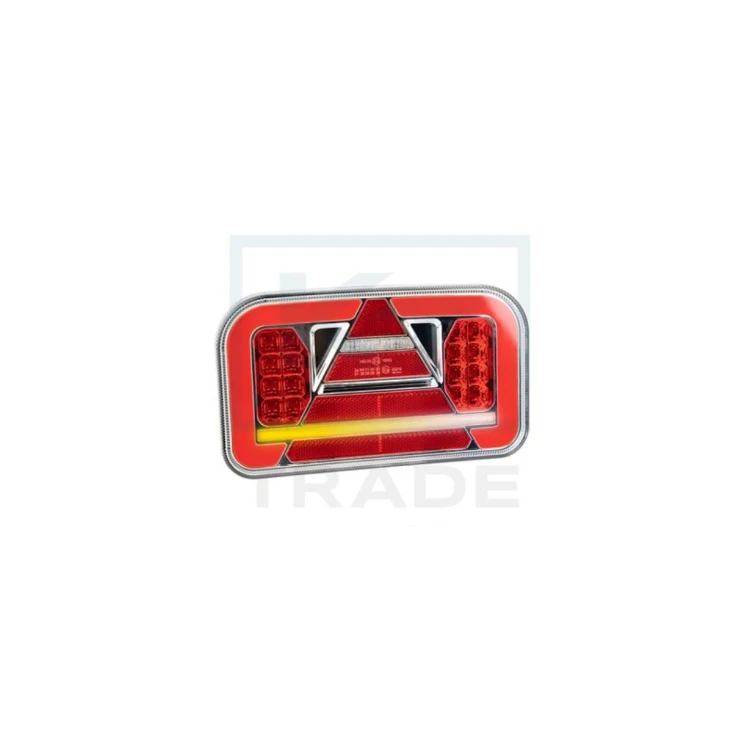 Lampa tylna zespolona LED 12-24V z trójkątem, 6 funkcji, dynamiczny kierunkowskaz, lewa TT.12513L Raiparts.png